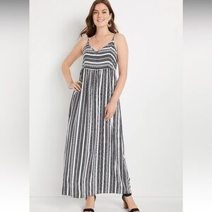 Baby doll maxi dress